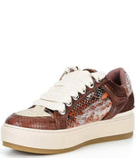 Afbeelding in Gallery-weergave laden, Kurt Geiger Southbank Tag Dark Brown Com Snake Print
