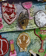 Afbeelding in Gallery-weergave laden, Kurt Geiger Sequin Kensington Bag Silver Com Sequin
