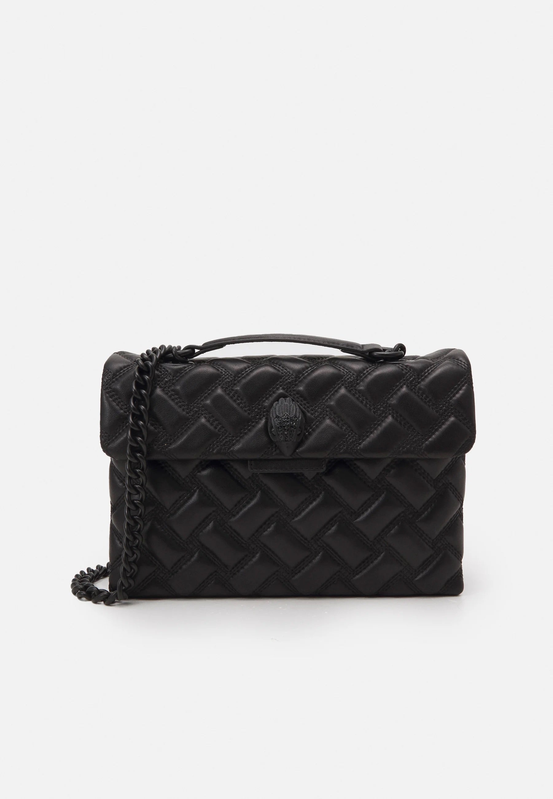 KENSINGTON BAG DRENCH-BLACK-LEATHER