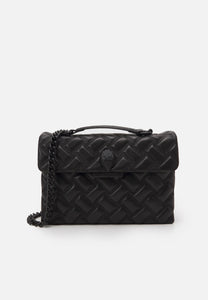 KENSINGTON BAG DRENCH-BLACK-LEATHER