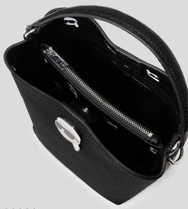 Karl Lagerfeld IKON PEBBLE BUCKET BAG