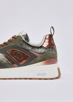 Afbeelding in Gallery-weergave laden, Liu Jo Maxi Wonder 97 Sneaker Calf Leather/Velvet England
