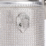 Afbeelding in Gallery-weergave laden, Kurt Geiger Kensington Wine Glass XB Silver Fabric
