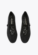 Afbeelding in Gallery-weergave laden, Kurt Geiger Mayfair Ballet Flat Black Suede

