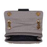 Afbeelding in Gallery-weergave laden, Kurt Geiger 690-FABRIC MINI KENSINGTON V-BEIGE-FABRI
