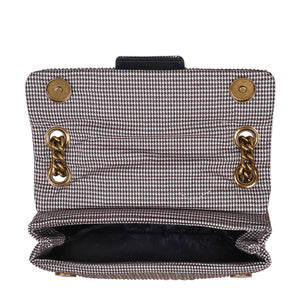 Kurt Geiger 690-FABRIC MINI KENSINGTON V-BEIGE-FABRI