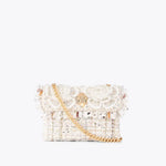 Afbeelding in Gallery-weergave laden, Kurt Geiger Tweed Mini Kensington Bone/Comb Fabric Other
