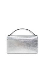 Afbeelding in Gallery-weergave laden, Kurt Geiger 690 SM Bond Top Handle Bag Silver Leather
