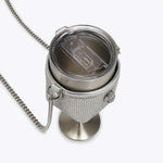 Afbeelding in Gallery-weergave laden, Kurt Geiger Kensington Wine Glass XB Silver Fabric
