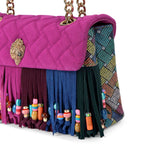 Afbeelding in Gallery-weergave laden, Kurt Geiger Kensington Fringe Bag Other-Suede/Other
