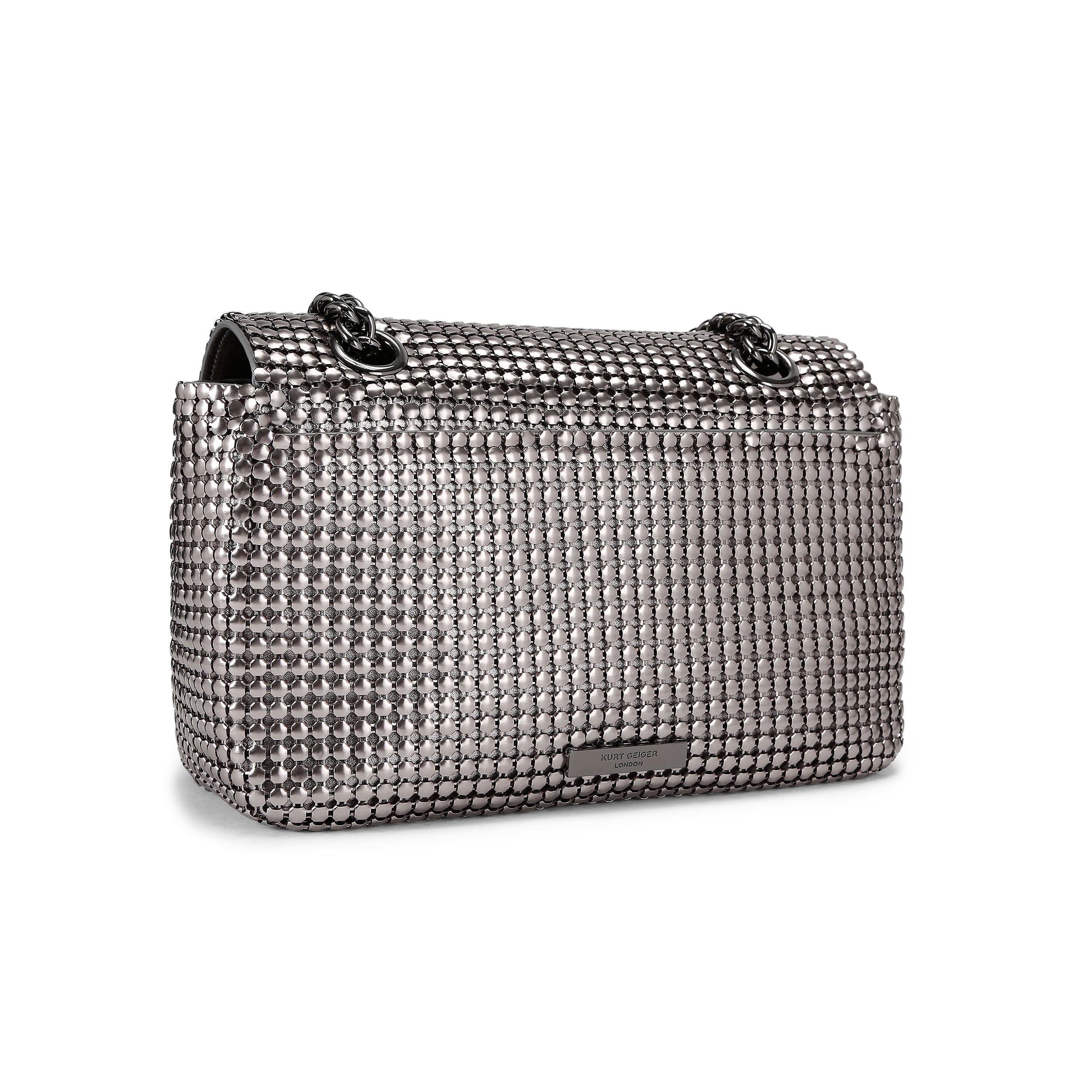 Kurt Geiger Kensington ChainMail Gunmetal Others