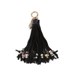 Afbeelding in Gallery-weergave laden, Kurt Geiger Tassel Beads Charm Black Suede
