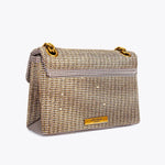 Afbeelding in Gallery-weergave laden, Kurt Geiger Fabric Mini Kensington V-Beige-Fabric
