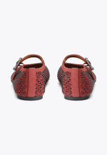 Afbeelding in Gallery-weergave laden, Kurt Geiger Mayfair Ballet Flat Wine Suede
