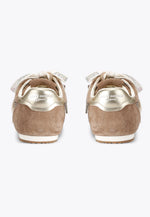 Afbeelding in Gallery-weergave laden, Kurt Geiger Islington Sneaker Beige Comb Fabric
