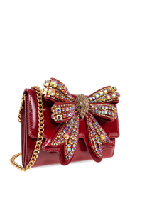 Kurt Geiger Bow Shoreditch CH Wallet Red-Patent/Leather