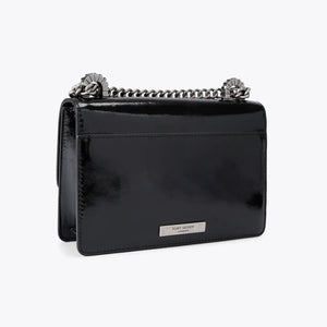 Kurt Geiger Bow Small Shoreditch Black/Comb-Patent/Leather
