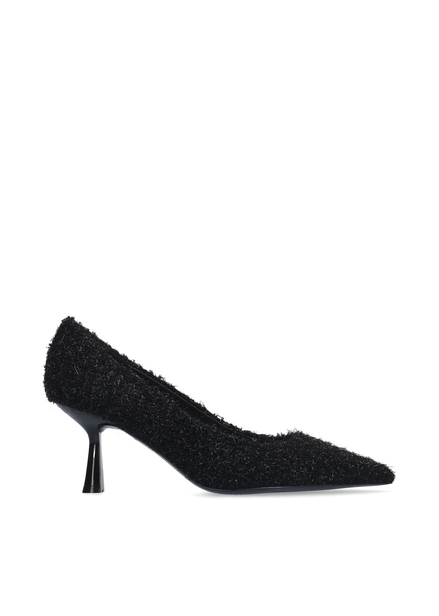 Bibi Lou Pump Tinsel Fabric Surtido Nero