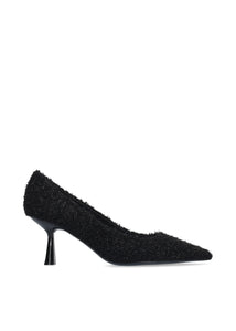 Bibi Lou Pump Tinsel Fabric Surtido Nero