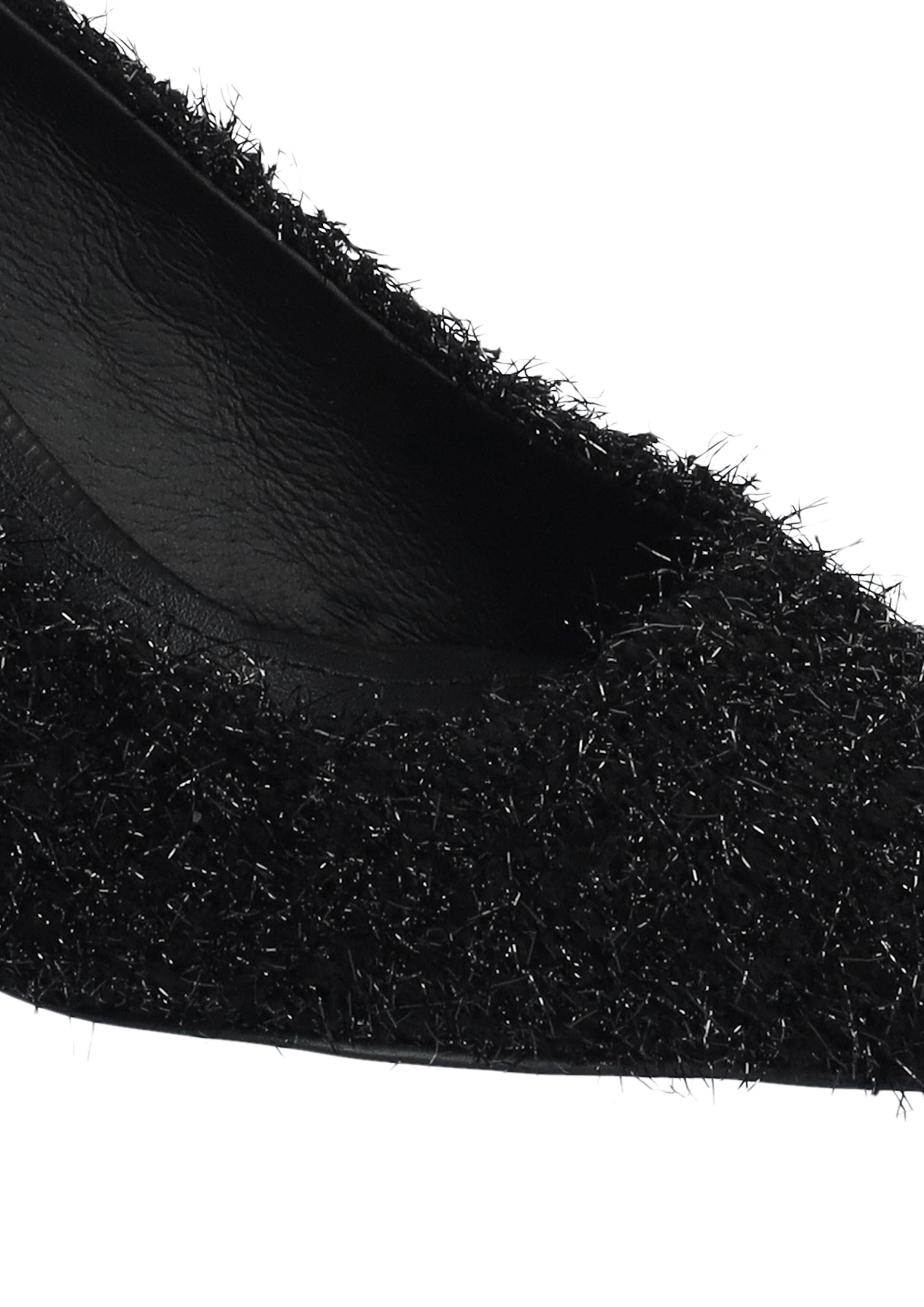 Bibi Lou Pump Tinsel Fabric Surtido Nero