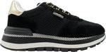 Afbeelding in Gallery-weergave laden, Liu Jo sneaker AMAZING 10 - SNEAKER COW SUEDE/MESH BLACK
