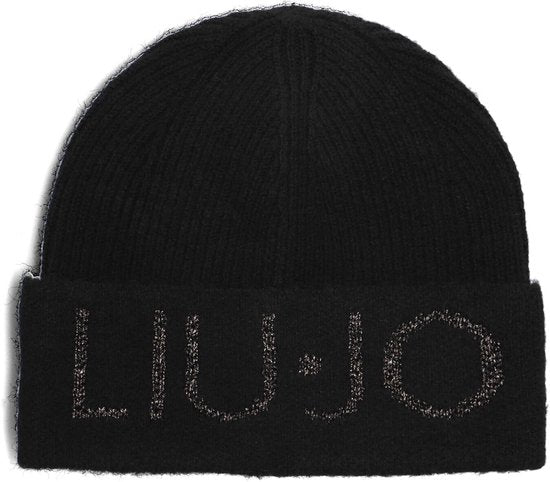 LIU JO LOGO - CAP   NERO