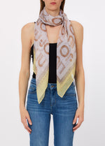 Afbeelding in Gallery-weergave laden, Liu Jo Foulard logo avocado
