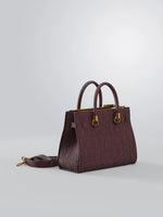 Afbeelding in Gallery-weergave laden, Liu Jo MANH - BOSTON BAG  DEEP BORDEAUX
