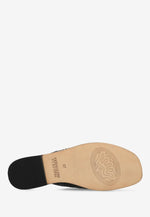 Afbeelding in Gallery-weergave laden, Fred De La Bretoniere Ero Cross Slipper Woven Leather Black
