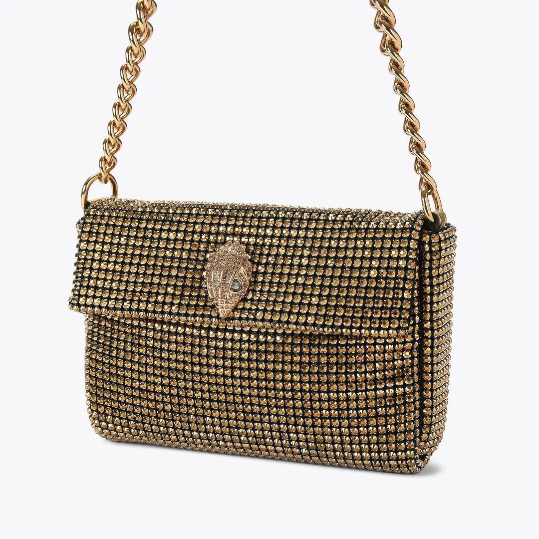 Kurt Geiger SM Party Shoulder Bag Gold-Others