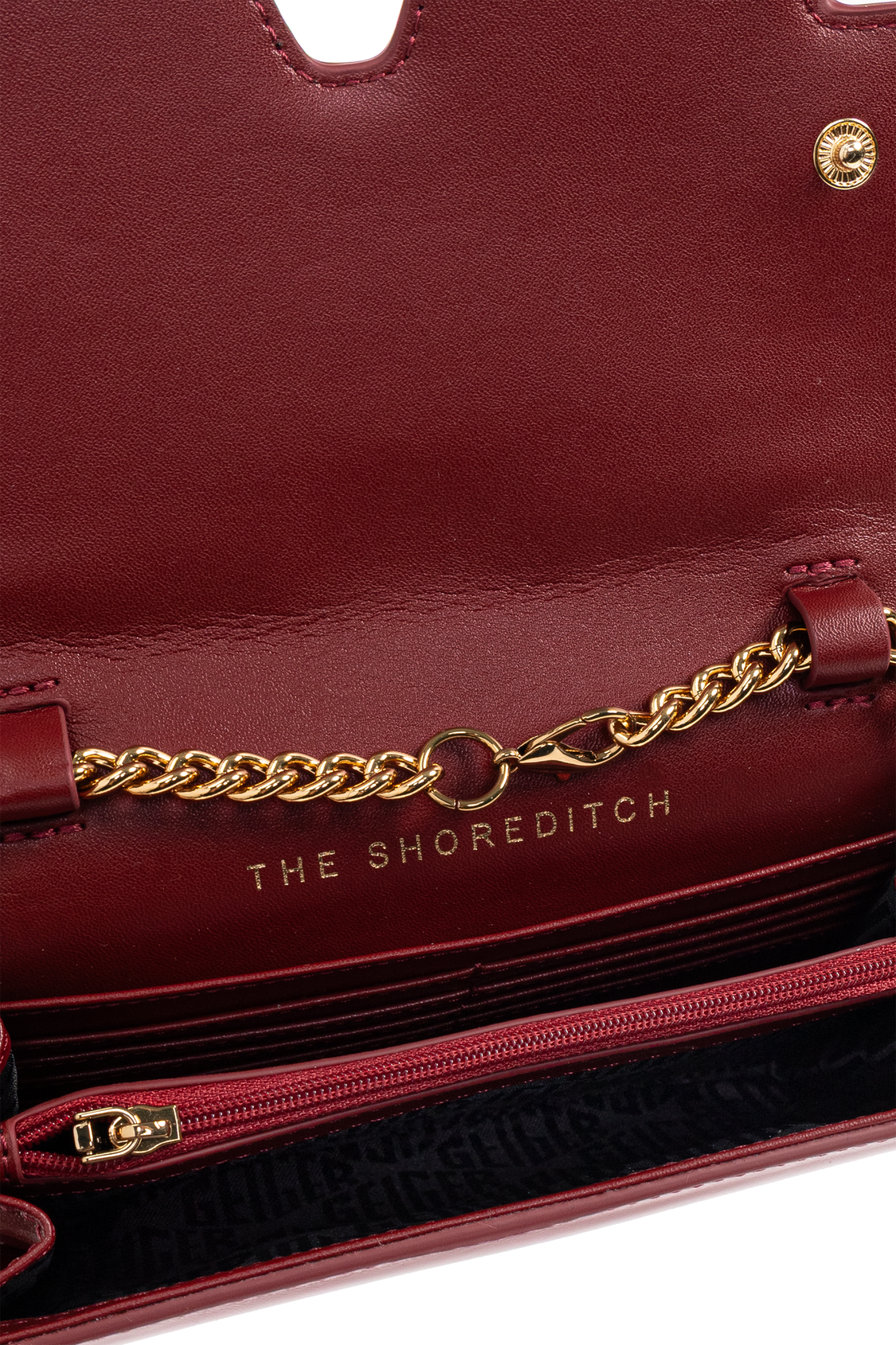 Kurt Geiger Bow Shoreditch CH Wallet Red-Patent/Leather