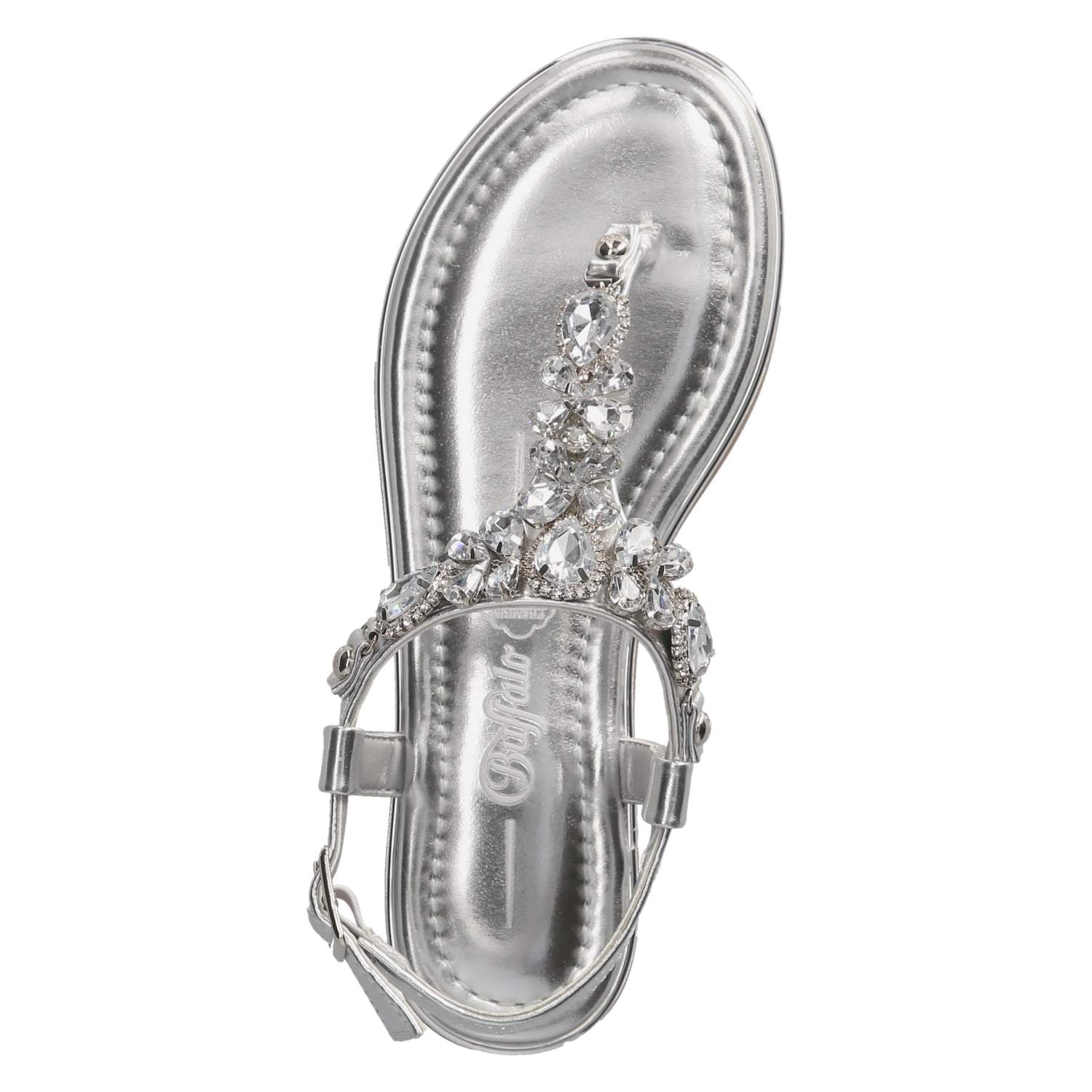 Buffalo slipper Kira ice silver