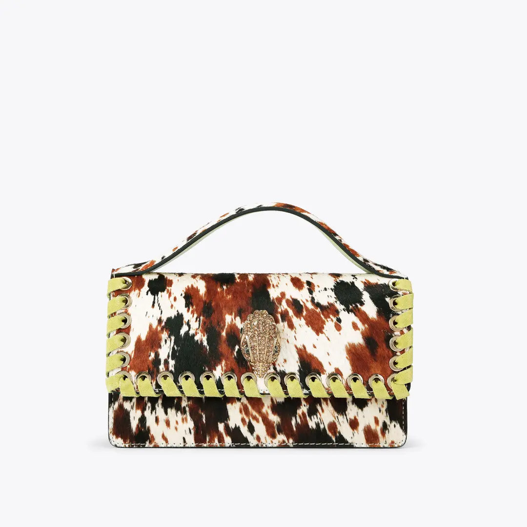 Kurt Geiger SM Bond Top Handle Bag Brown/Oth-Leather/Other Print