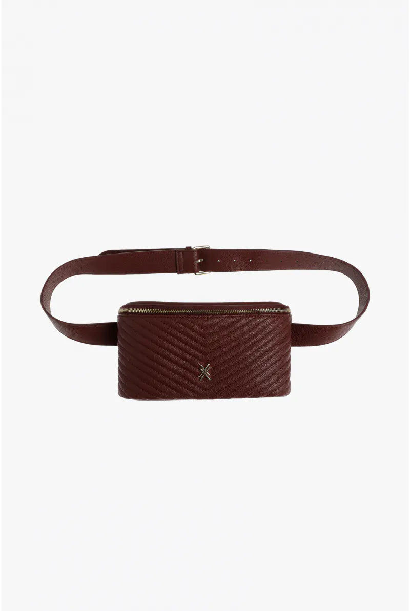 Xandres Handtas Beltbag Sapphire Dark Chocolate