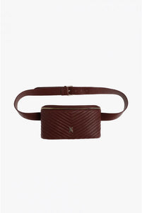 Xandres Handtas Beltbag Sapphire Dark Chocolate