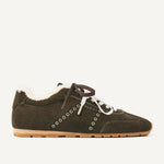Afbeelding in Gallery-weergave laden, Nubikk Billy Lou Fur II Dark Green Suede
