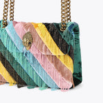 Afbeelding in Gallery-weergave laden, Kurt Geiger 690-MINI KENSINGTON FRINGES-OTHER-VELVET
