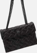 Afbeelding in Gallery-weergave laden, KENSINGTON BAG DRENCH-BLACK-LEATHER
