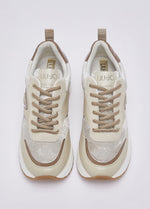 Afbeelding in Gallery-weergave laden, Liu Jo Maxi Wonder 97 Sneaker Calf Leather/Velvet Rope
