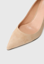 Afbeelding in Gallery-weergave laden, Love Moschino W. Shoe Suede Nude
