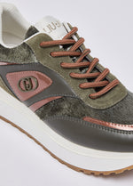 Afbeelding in Gallery-weergave laden, Liu Jo Maxi Wonder 97 Sneaker Calf Leather/Velvet England
