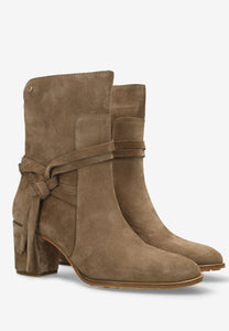 Fred De La Bretoniere Enkellaars Gia Stella Taupe