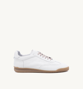 Soldini80 Sneaker Dart Vieste Bianco Ricamo Peonia