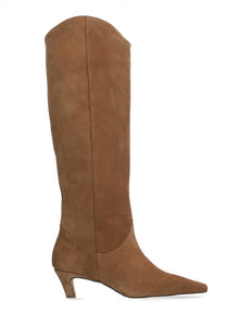 Bibi Lou Laars Cow Suede Surtido Taupe