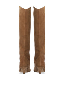 Bibi Lou Laars Cow Suede Surtido Taupe