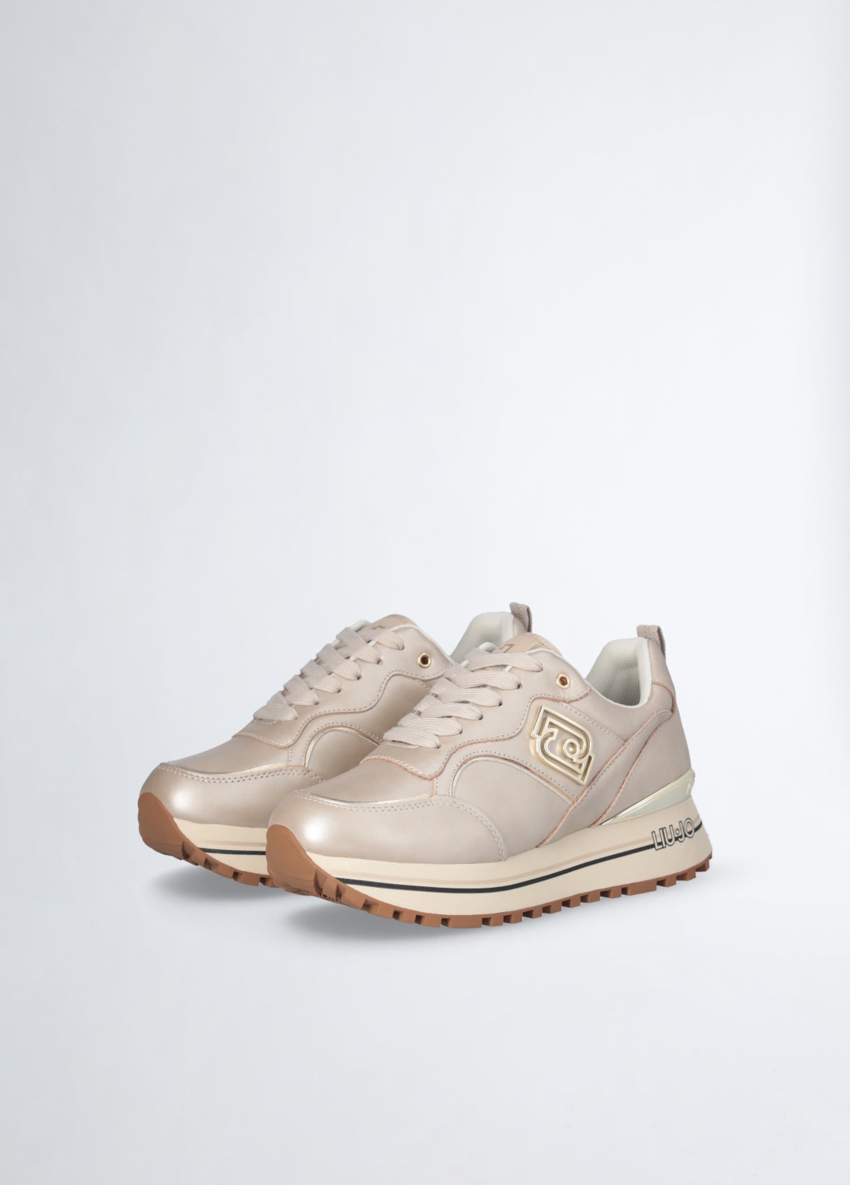 Liu Jo Sneaker Maxi Wonder 73 Metallic