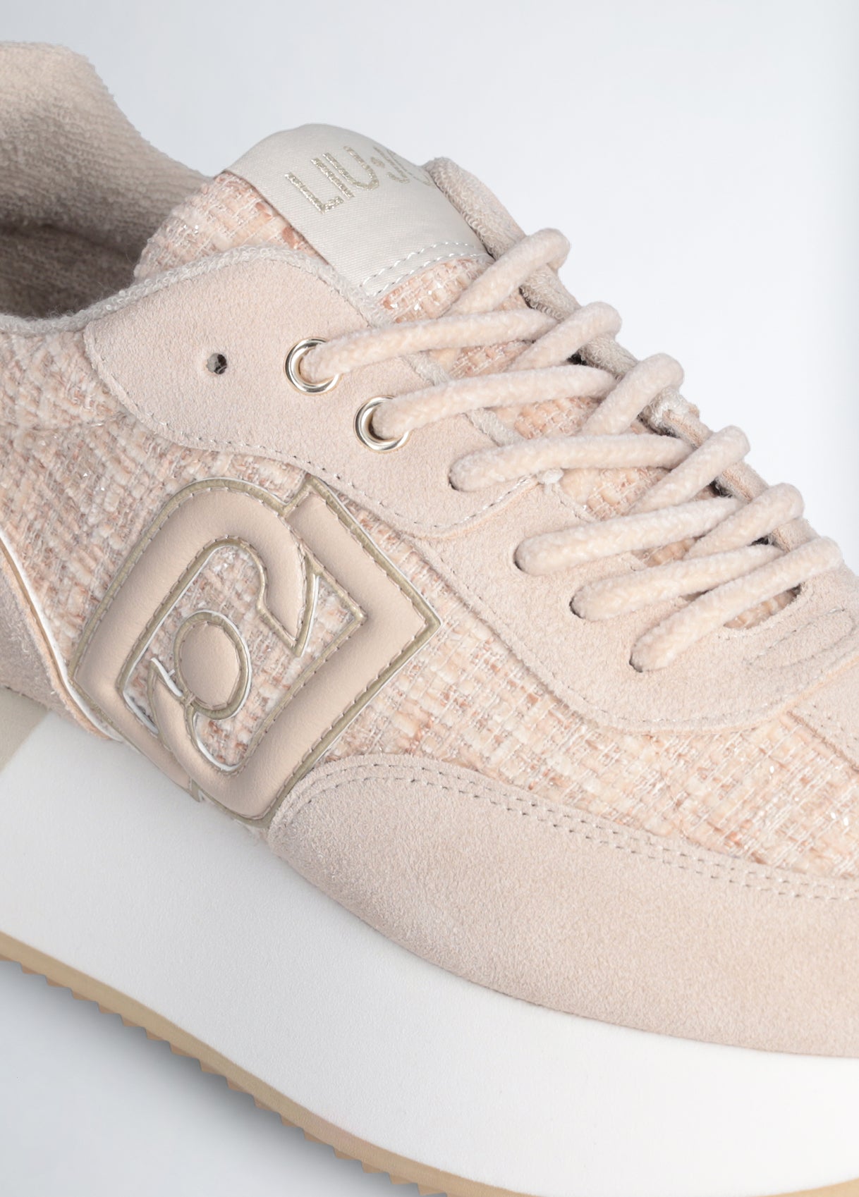 Liu Jo Sneaker Dreamy 02 Cow Suede/Tweed