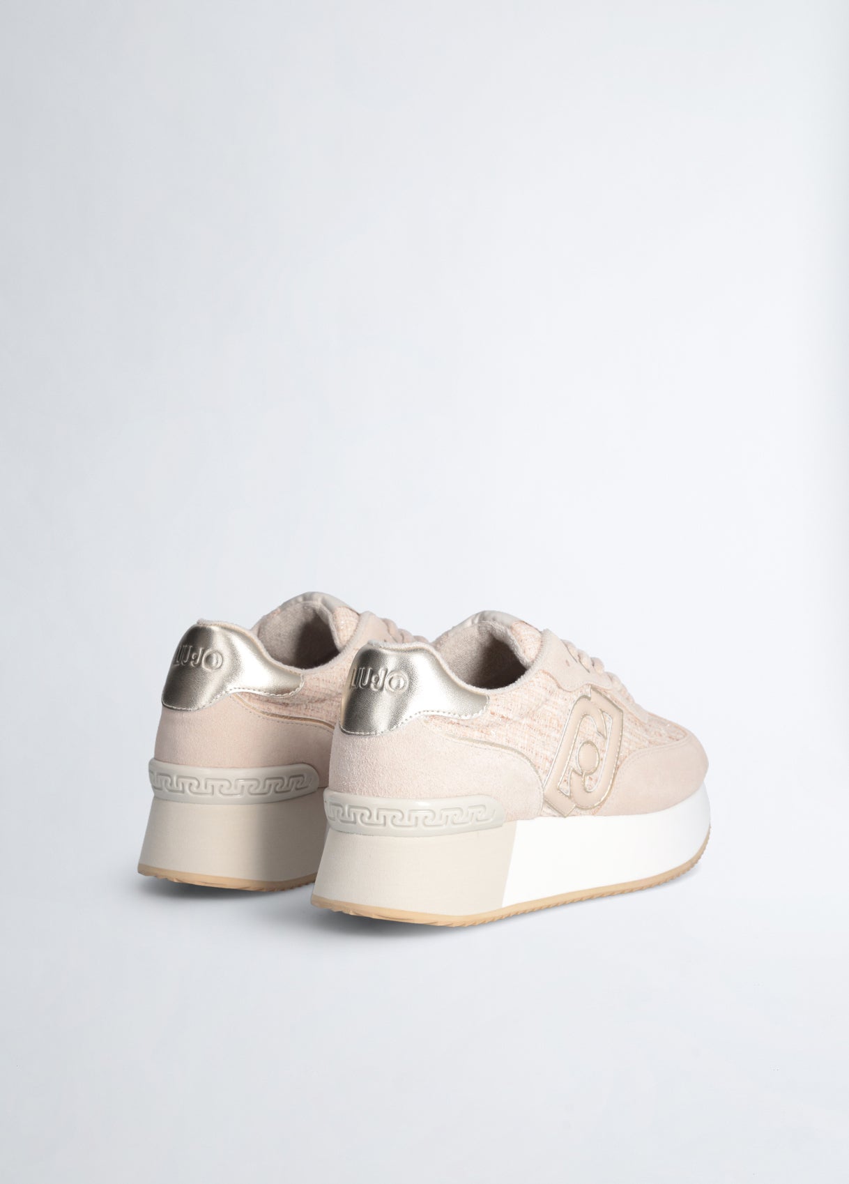Liu Jo Sneaker Dreamy 02 Cow Suede/Tweed