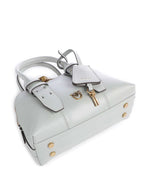 Afbeelding in Gallery-weergave laden, Pinko BOWLING BAG ZIP MINI VITELLO GRIGIO PERLA - ANTIQUE GOLD
