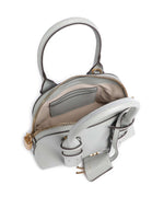 Afbeelding in Gallery-weergave laden, Pinko BOWLING BAG ZIP MINI VITELLO GRIGIO PERLA - ANTIQUE GOLD
